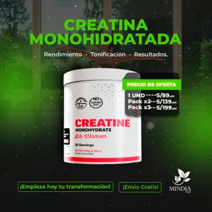 Creatina para Mujeres – Producto Americano